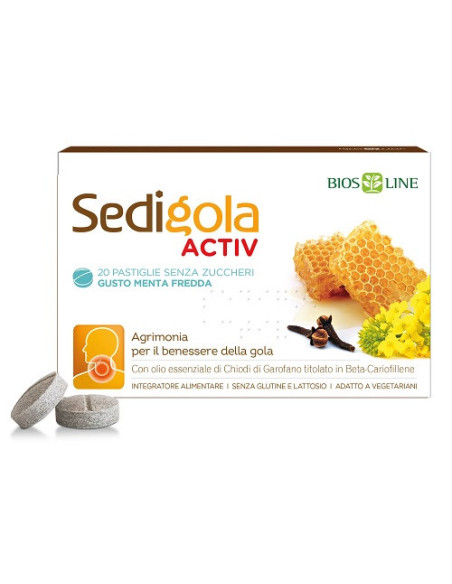 SEDIGOLA ACTIV APIX MENTA FREDDA 20 PASTIGLIE