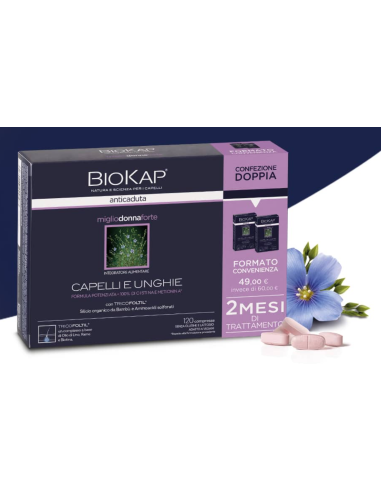 BIOKAP MIGLIO DONNA 60+60 COMPRESSE