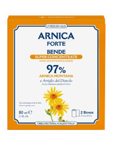 ARNICA FORTE BENDE 97% ERBORISTERIA MAGENTINA 2 BENDE DA 40 ML