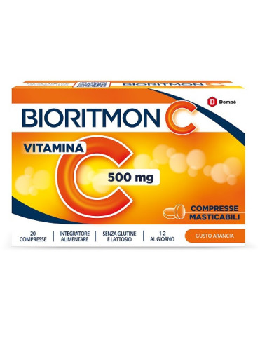 BIORITMON C 500MG VITAMINA C 20 COMPRESSE MASTICABILI