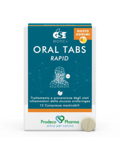 GSE ORAL TABS RAPID GUSTO AGRUMI 12 COMPRESSE MASTICABILI 2