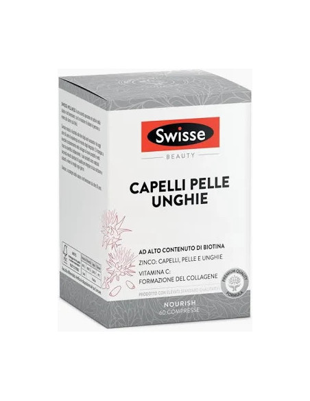 SWISSE CAPELLI PELLE UNGHIE 60 COMPRESSE