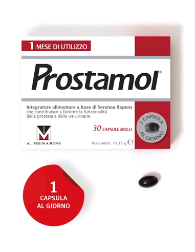 PROSTAMOL BENESSERE MASCHILE 30 CAPSULE MOLLI