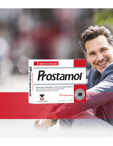 PROSTAMOL BENESSERE MASCHILE 30 CAPSULE MOLLI