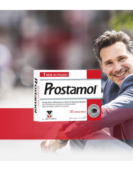 PROSTAMOL BENESSERE MASCHILE 30 CAPSULE MOLLI PROSTAMOL BENESSERE MASCHILE 30 CAPSULE MOLLI