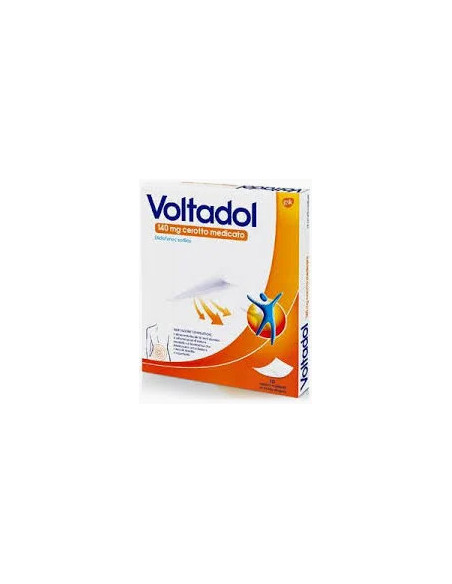 VOLTADOL DOLORE E INFIAMMAZIONE 10 CEROTTI MEDICATI 140MG