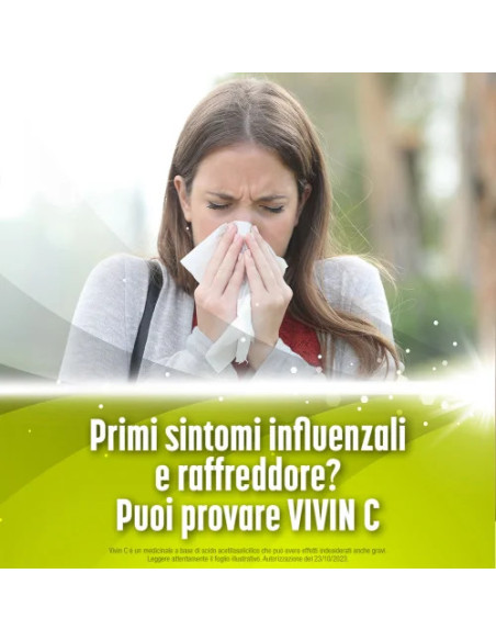 VIVIN C 20 COMPRESSE EFFERVESCENTI 330MG+200MG VIVIN C 20 COMPRESSE EFFERVESCENTI 330MG+200MG