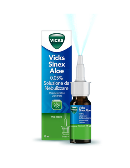 VICKS SINEX ALOE DECONGESTIONANTE NASALE 15 ML...