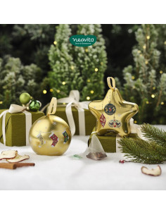 NEAVITA INFUSO STELLA D'INVERNO FILTROSCRIGNO PALLA DI NATALE ORO 8 FILTRI DA 3,5 G 2