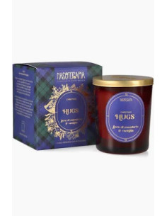 NASOTERAPIA CANDELA CHRISTMAS IS IN THE AIR HUGS FIORE DI MANDORLO E VANIGLIA 180 G 2