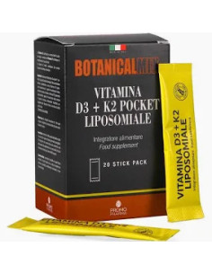 BOTANICALMIX VITAMINA D3+K2 LIPOSOMIALE POCKET 20 STICK 2