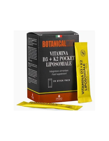 BOTANICALMIX VITAMINA D3+K2 LIPOSOMIALE POCKET 20 STICK