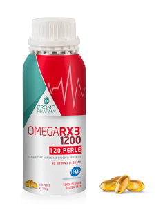 PROMOPHARMA OMEGA RX3 1200 FLACONE DA 100 PERLE + 20 IN OMAGGIO 2