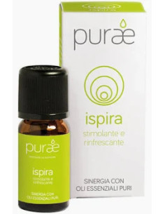 PURAE SINERGIA ISPIRA - OLI ESSENZIALI PURI NATURALI 10 ML