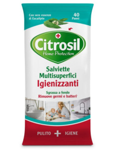 CITROSIL SALVIETTE IGIENIZZANTI EUCALIPTO 40 PEZZI