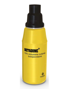 BETADINE SOLUZIONE CUTANEA DISINFETTANTE CON IODOPOVIDONE 10% 120ML