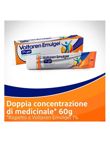 VOLTAREN EMULGEL 2% GEL ANTINFIAMMATORIO 60G