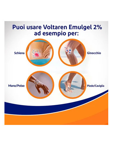 VOLTAREN EMULGEL 2% GEL ANTINFIAMMATORIO 60G