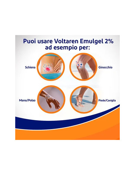 VOLTAREN EMULGEL 2% GEL ANTINFIAMMATORIO 60G VOLTAREN EMULGEL 2% GEL ANTINFIAMMATORIO 60G