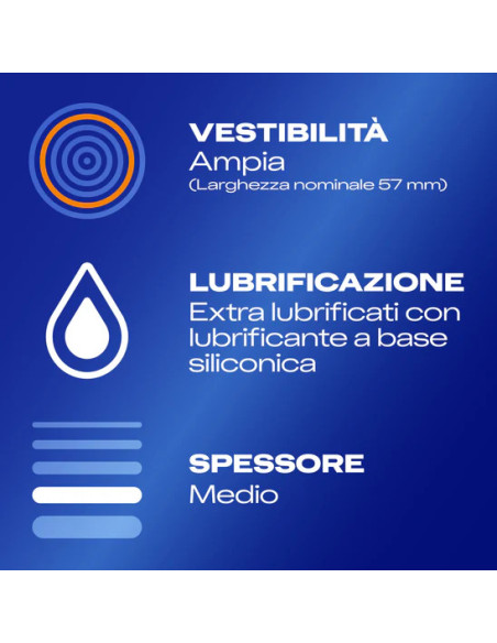 PROFILATTICO DUREX SETTEBELLO EXTRALARGE 10 PEZZI PROFILATTICO DUREX SETTEBELLO EXTRALARGE 10 PEZZI