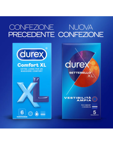 PROFILATTICO DUREX SETTEBELLO EXTRALARGE 10 PEZZI