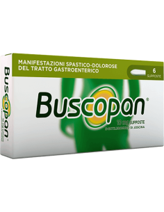 BUSCOPAN CRAMPI E DOLORI ADDOMINALI 6 SUPPOSTE 10 MG