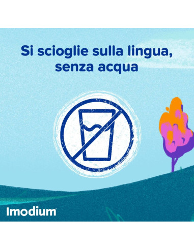 IMODIUM ANTIDIARROICO 12 COMPRESSE OROSOLUBILI 2 MG