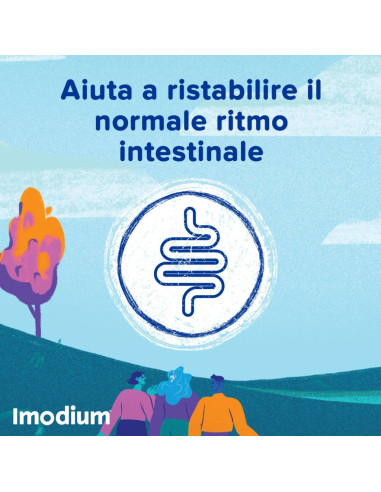 IMODIUM ANTIDIARROICO 12 COMPRESSE OROSOLUBILI 2 MG