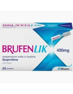 BRUFENLIK IBUPROFENE 400MG SOSPENSIONE ORALE 20 BUSTINE DA 10ML
