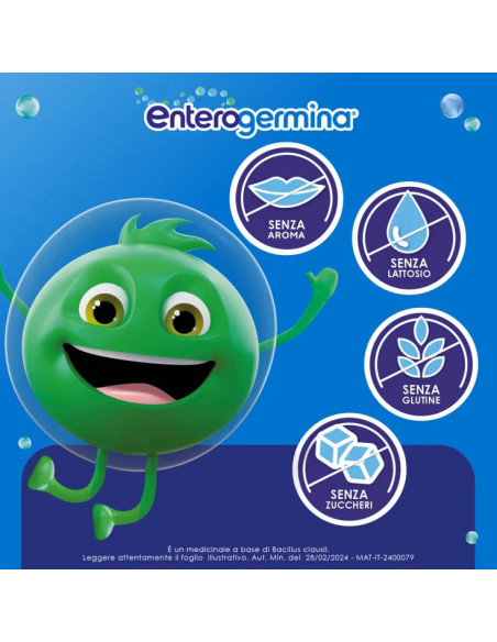 ENTEROGERMINA 4 MILIARDI 10 FLACONCINI ENTEROGERMINA 4 MILIARDI 10 FLACONCINI