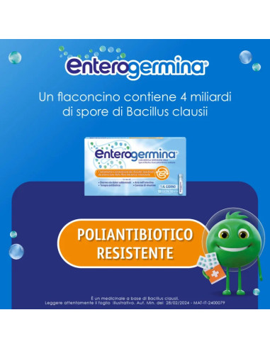 ENTEROGERMINA 4 MILIARDI 10 FLACONCINI