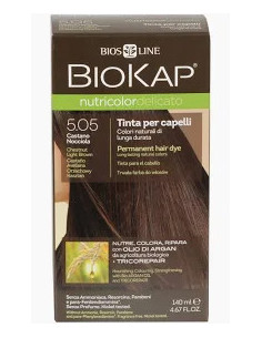 N. 5.05 CASTANO NOCCIOLA - TINTA PER CAPELLI BIOKAP NUTRICOLOR DELICATO