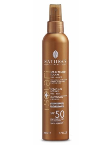 NATURE'S I SOLARI SPRAY FLUIDO SPF50 200 ML