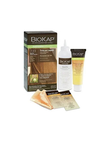 N. 7.33 BIONDO GRANO DORATO - TINTA PER CAPELLI BIOKAP NUTRICOLOR DELICATO