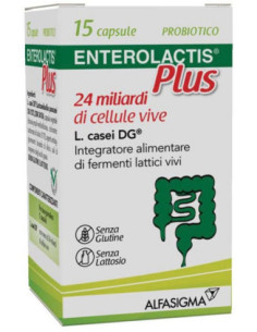 ENTEROLACTIS PLUS FERMENTI LATTICI VIVI 15 CAPSULE