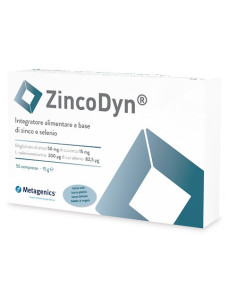 ZINCODYN INTEGRATORE DI ZINCO E SELENIO 56 COMPRESSE