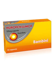 NUROFEN JUNIOR 10 SUPPOSTE 125MG