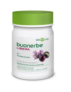BUONERBE LIBERA REGOLARITÀ INTESTINALE POLVERE SOLUBILE BIOSLINE100 G