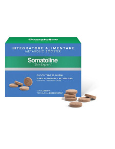 METABOLIC BOOSTER CHOCO TABS SOMATOLINE SKIN EXPERT 30 TAVOLETTE MASTICABILI