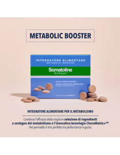 METABOLIC BOOSTER CHOCO TABS SOMATOLINE SKIN EXPERT 30 TAVOLETTE MASTICABILI 2