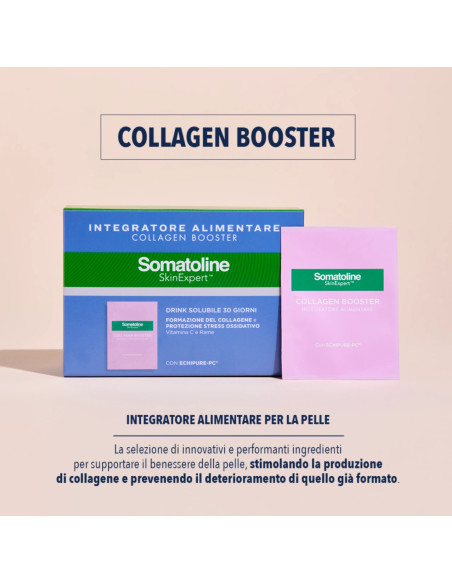 COLLAGEN BOOSTER DRINK SOLUBILE SOMATOLINE SKIN EXPERT 30 BUSTINE COLLAGEN BOOSTER DRINK SOLUBILE SOMATOLINE SKIN EXPERT 30 BUSTINE