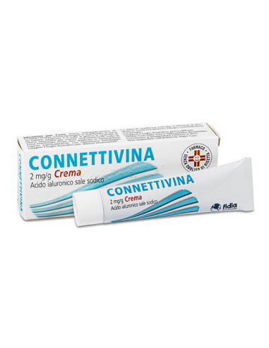 CONNETTIVINA CREMA PER FERITE E ARROSSAMENTI CON ACIDO IALURONICO 2MG/G 15 G