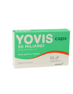 YOVIS CAPS FERMENTI LATTICI 50 MILIARDI 10 CAPSULE