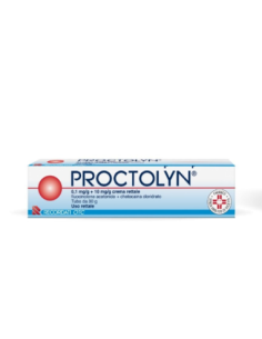 PROCTOLYN CREMA RETTALE PER EMORROIDI E RAGADI ANALI 30G