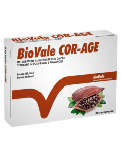 BIOVALE COR-AGE PREVENZIONE CARDIOVASCOLARE 30 COMPRESSE