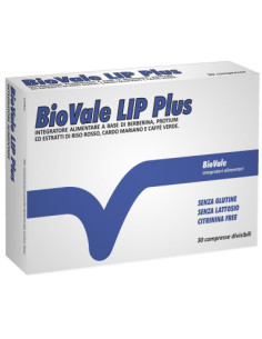 BIOVALE LIP PLUS PER LA FUNZIONE EPATICA E IL COLESTEROLO 30 COMPRESSE