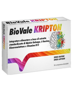 BIOVALE KRIPTON FUNZIONI COGNITIVE 30 COMPRESSE