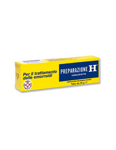 PREPARAZIONE H UNGUENTO PER EMORROIDI E RAGADI ANALI 1,08% 25G
