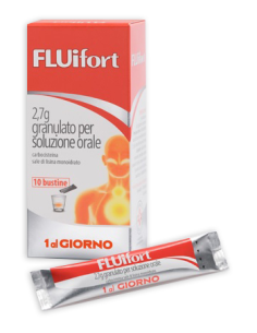 FLUIFORT GRANULATO MUCOLITICO SENZA ZUCCHERO 10 BUSTINE