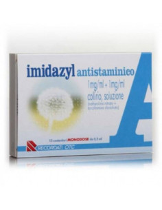 IMIDAZYL ANTISTAMINICO COLLIRIO MONODOSE 10 FLACONCINI 0,5 ML